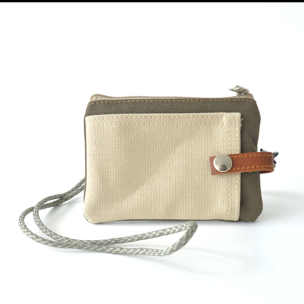 Two Tone Card Pouch | 8 Colours Available